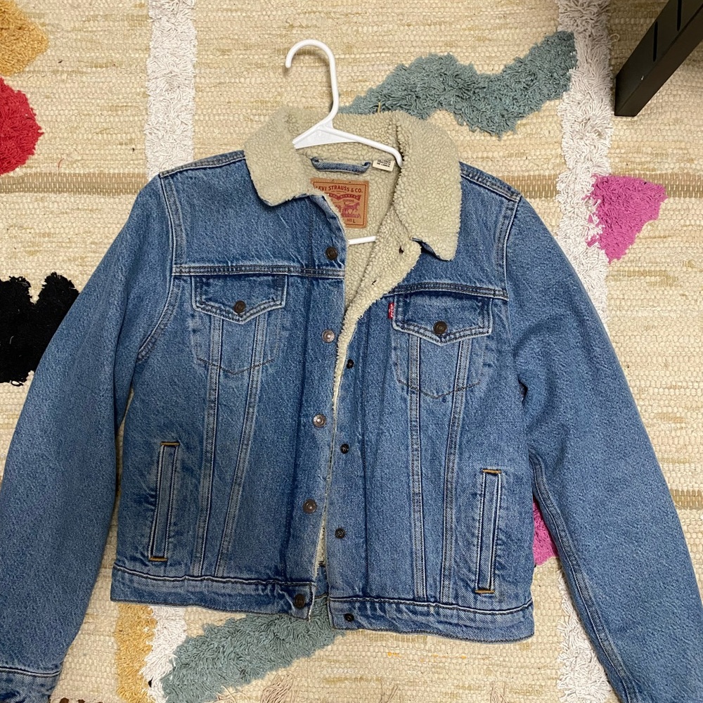 Levi’s Sherpa Denim Jacket